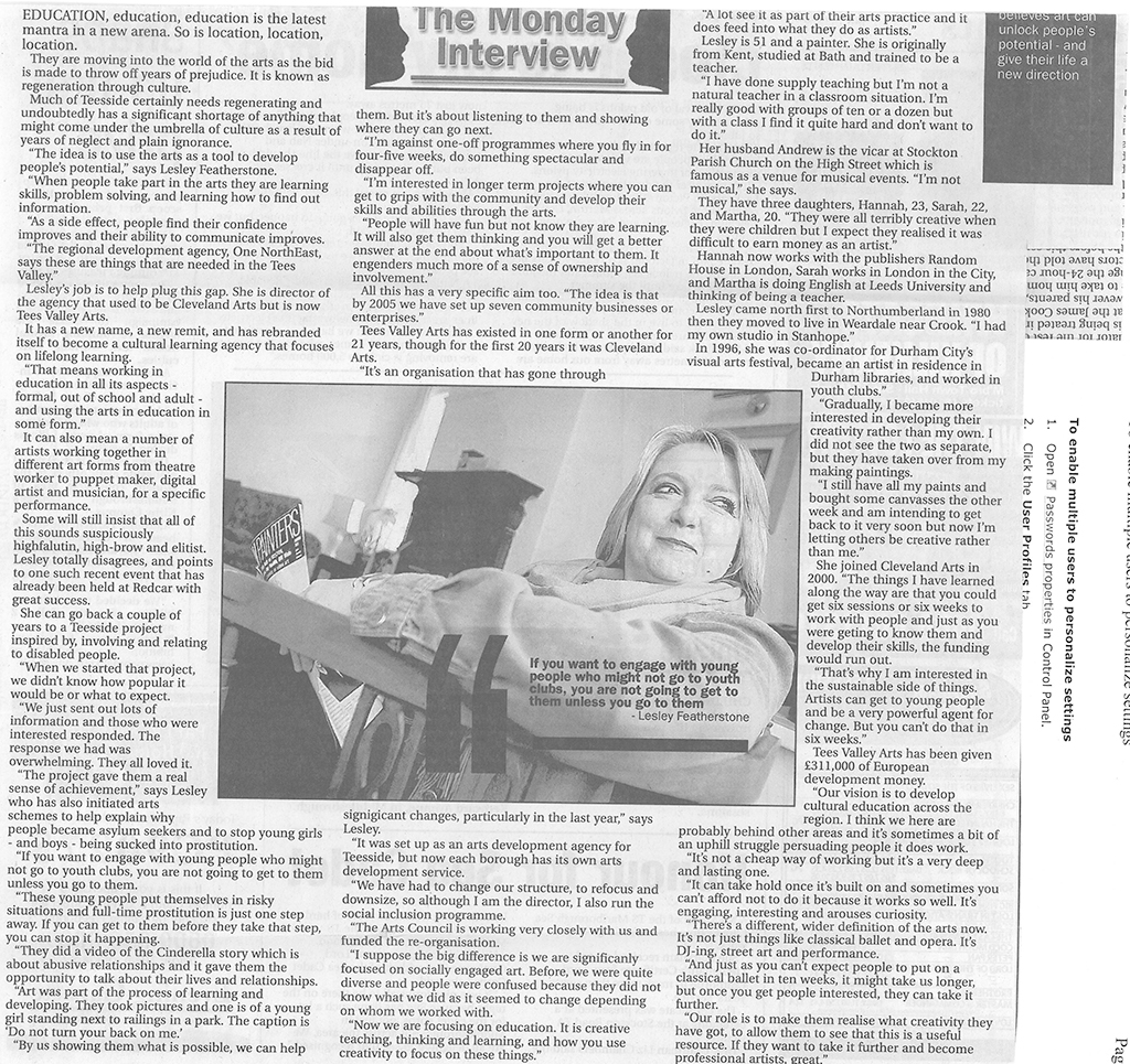 2004-02-23, Evening Gazette (2)